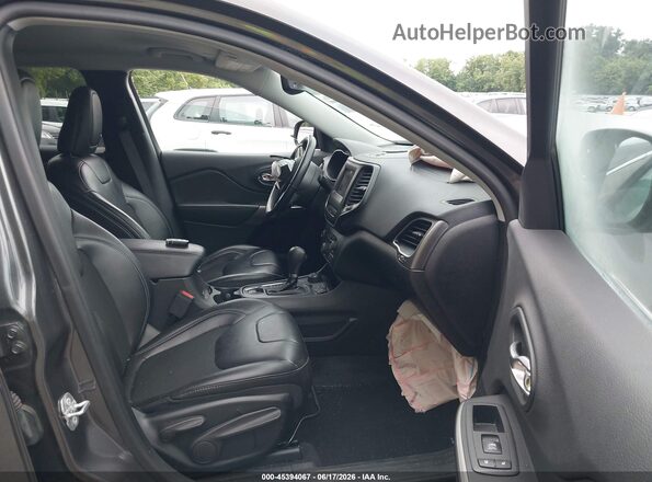 1C4PJMLX8KD287241 2019 JEEP CHEROKEE Gray Vista interior delantera