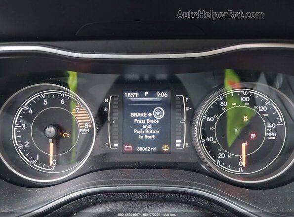 1C4PJMLX8KD287241 2019 JEEP CHEROKEE Gray Vista de los asientos traseros