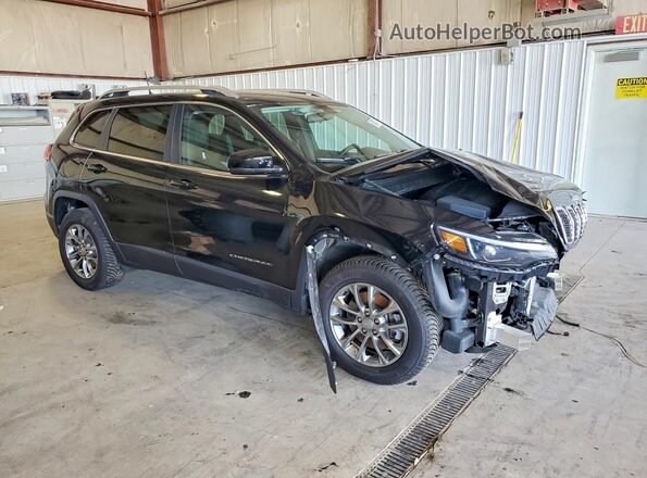 1C4PJMLX8KD473345 2019 JEEP CHEROKEE Black წინა მარჯვენა