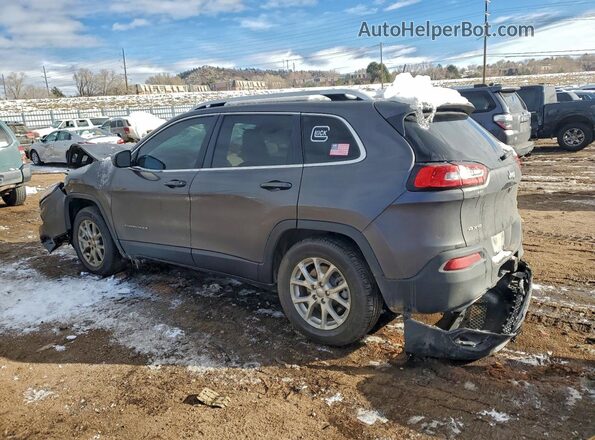 1C4PJMLXXJD515917 2018 JEEP CHEROKEE Серебряный Задняя левая четверть
