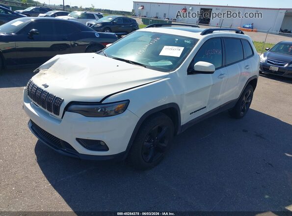 1C4PJMLXXKD451248 2019 JEEP CHEROKEE White Vista tres cuartos delantera izquierda