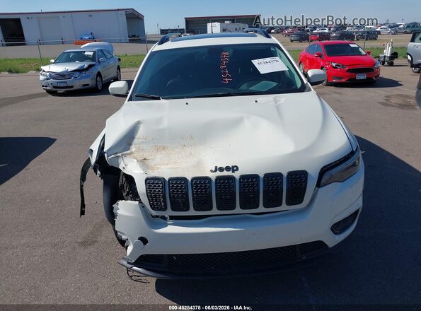 1C4PJMLXXKD451248 2019 JEEP CHEROKEE White Vista del cuadro de instrumentos
