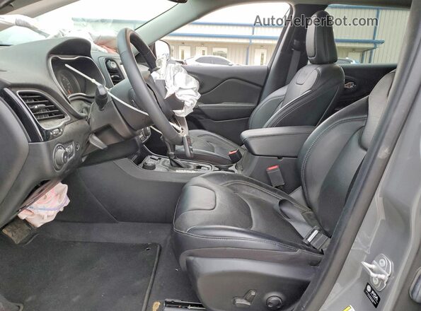 1C4PJMMB6PD100217 2023 JEEP CHEROKEE Gray წინა სალონის ხედი