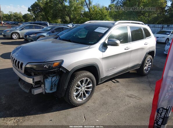 1C4PJMMN6MD109019 2021 JEEP CHEROKEE Silver Front left