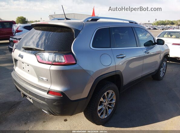 1C4PJMMN6MD109019 2021 JEEP CHEROKEE Silver Rear right