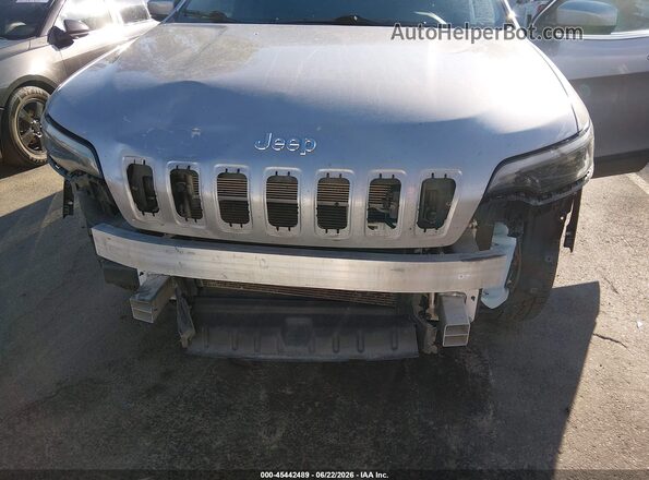 1C4PJMMN6MD109019 2021 JEEP CHEROKEE Silver Front view