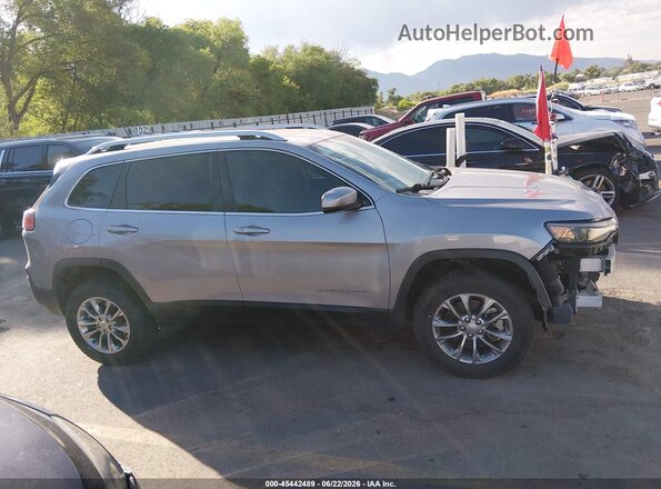 1C4PJMMN6MD109019 2021 JEEP CHEROKEE Silver Rear interior view