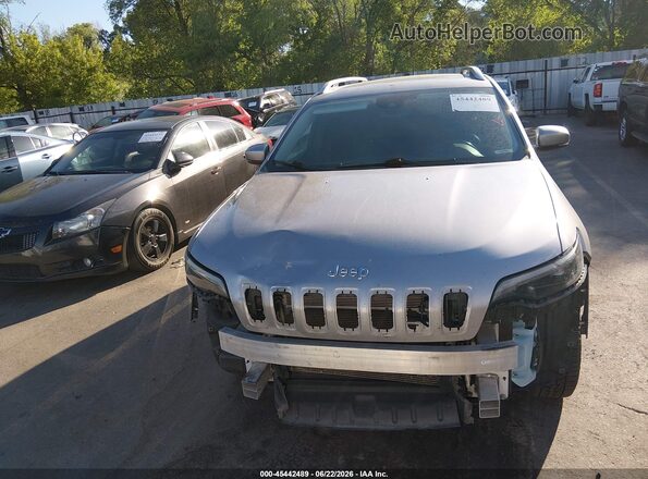 1C4PJMMN6MD109019 2021 JEEP CHEROKEE Silver Instrument cluster view