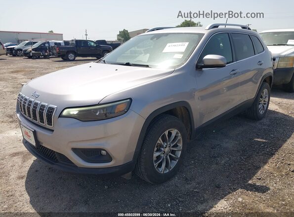 1C4PJMMN7MD146158 2021 JEEP CHEROKEE Gray წინა მარცხენა ხედი სამი მეოთხედიდან