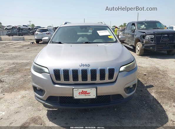 1C4PJMMN7MD146158 2021 JEEP CHEROKEE Gray ხელსაწყოთა პანელის ხედი