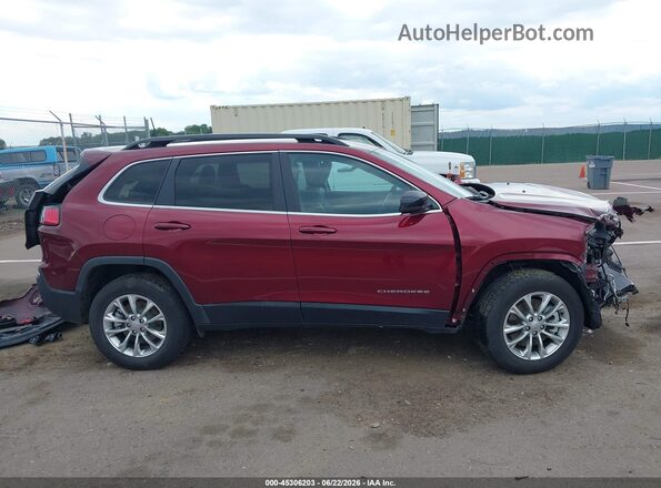 1C4PJMMNXND521767 2022 JEEP CHEROKEE Red Սալոնի 360 աստիճան տեսք