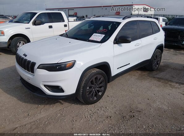 1C4PJMMX0MD225382 2021 JEEP CHEROKEE Белый Передняя левая четверть
