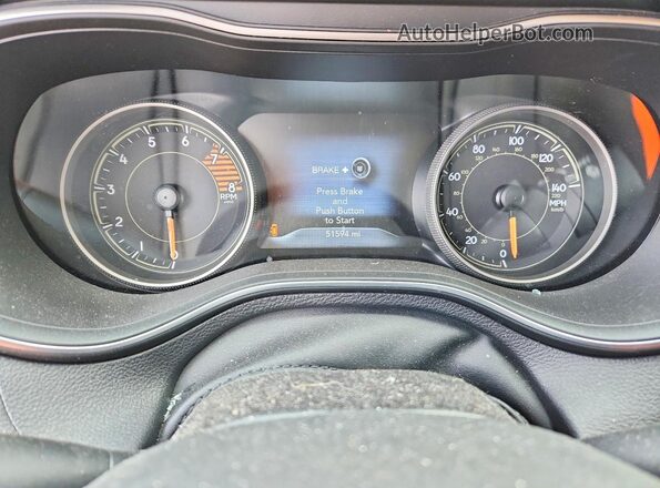 1C4PJMMX1ND507015 2022 JEEP CHEROKEE Black ხელსაწყოთა პანელის ხედი