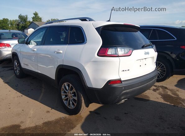 1C4PJMMX2MD158400 2021 JEEP CHEROKEE White Trasero izquierdo