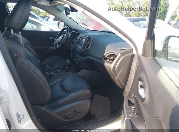 1C4PJMMX2MD158400 2021 JEEP CHEROKEE White Vista interior delantera