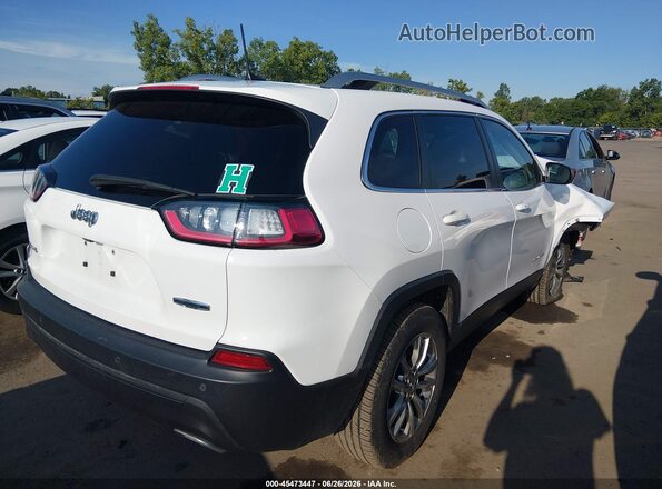 1C4PJMMX2MD158400 2021 JEEP CHEROKEE White Trasero derecho