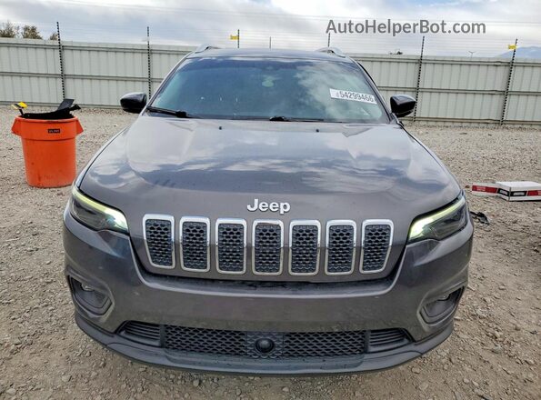 1C4PJMMX3MD151844 2021 JEEP CHEROKEE Gray Vista frontal