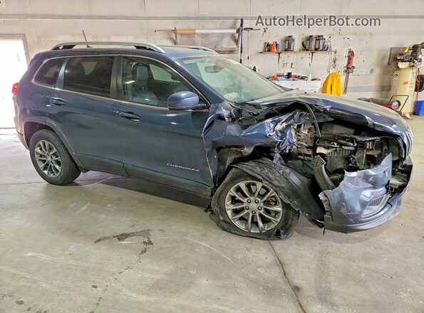 1C4PJMMX5MD102211 2021 JEEP CHEROKEE Blue წინა მარჯვენა