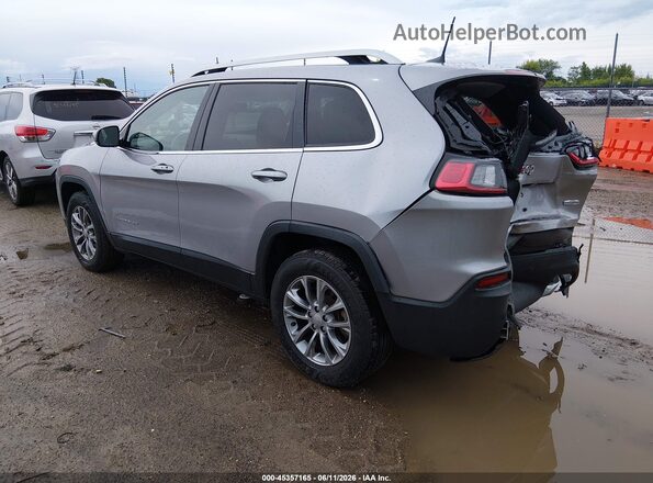 1C4PJMMX5MD160156 2021 JEEP CHEROKEE Silver Trasero izquierdo