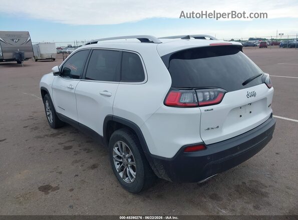 1C4PJMMX6MD142023 2021 JEEP CHEROKEE Белый Задняя левая четверть