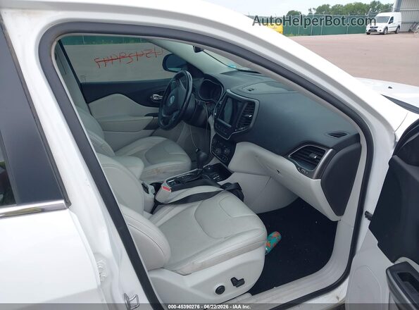 1C4PJMMX6MD142023 2021 JEEP CHEROKEE Белый Вид салона спереди