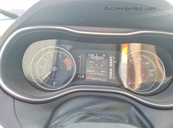 1C4PJMMX6MD162188 2021 JEEP CHEROKEE White Instrument cluster view