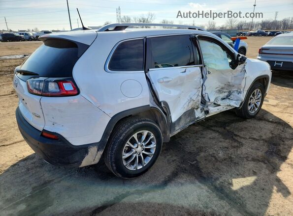 1C4PJMMX6MD162188 2021 JEEP CHEROKEE White Rear right