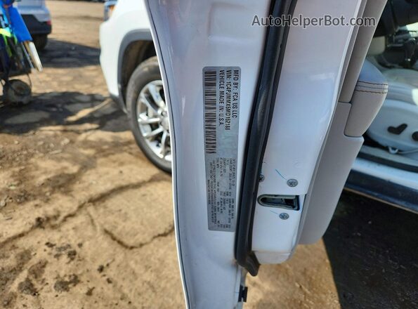 1C4PJMMX6MD162188 2021 JEEP CHEROKEE White VIN sticker view