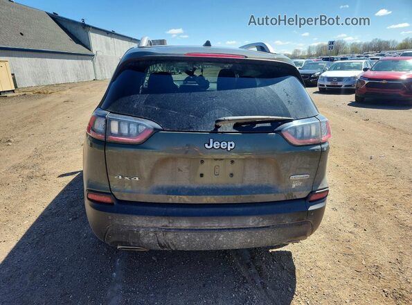 1C4PJMMX7MD175077 2021 JEEP CHEROKEE Зеленый Вид сзади
