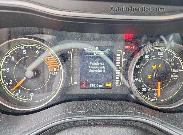 1C4PJMMX7MD240705 2021 JEEP CHEROKEE Black Вид щитка приладів