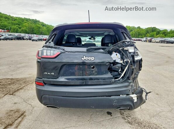 1C4PJMMX7MD240705 2021 JEEP CHEROKEE Black Вид ззаду
