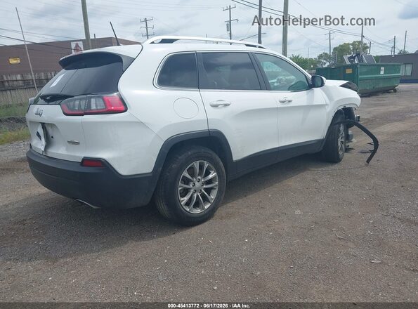1C4PJMMX8MD158417 2021 JEEP CHEROKEE White Tył prawy