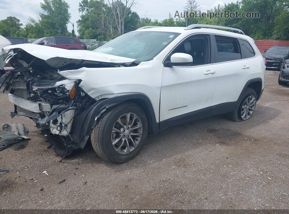 1C4PJMMX8MD158417 2021 JEEP CHEROKEE White Przód lewy