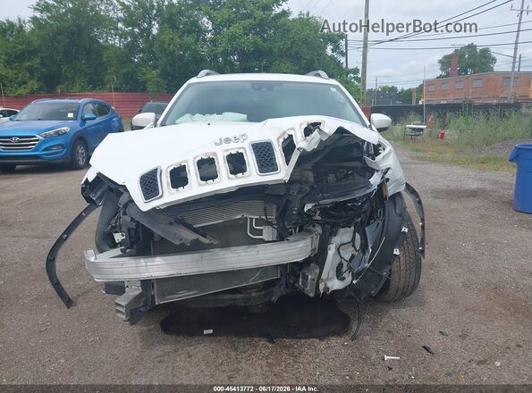 1C4PJMMX8MD158417 2021 JEEP CHEROKEE White Widok z przodu
