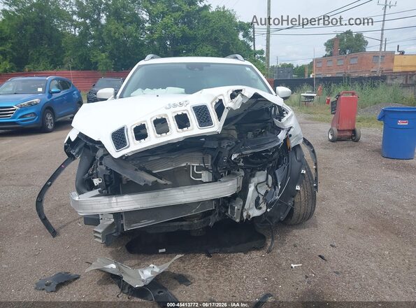 1C4PJMMX8MD158417 2021 JEEP CHEROKEE White Widok deski rozdzielczej