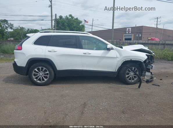 1C4PJMMX8MD158417 2021 JEEP CHEROKEE White Widok zestawu wskaźników