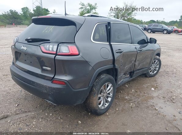 1C4PJMMXXMD148942 2021 JEEP CHEROKEE Gray უკანა მარჯვენა
