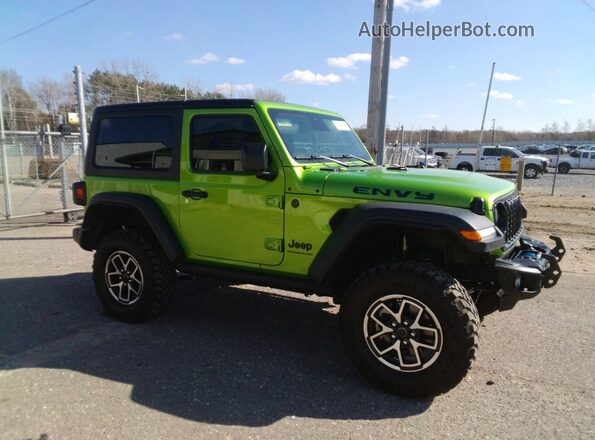 1C4PJXAN0SW658982 2025 JEEP WRANGLER Green 