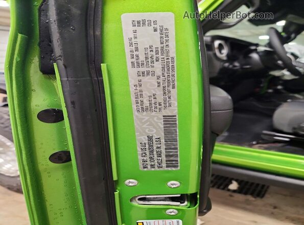 1C4PJXAN0SW658982 2025 JEEP WRANGLER Green 