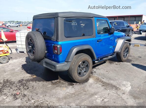 1C4PJXAN1SW620368 2025 JEEP WRANGLER Blue Rear right