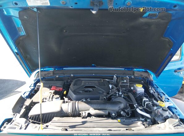 1C4PJXAN1SW620368 2025 JEEP WRANGLER Blue Rear view