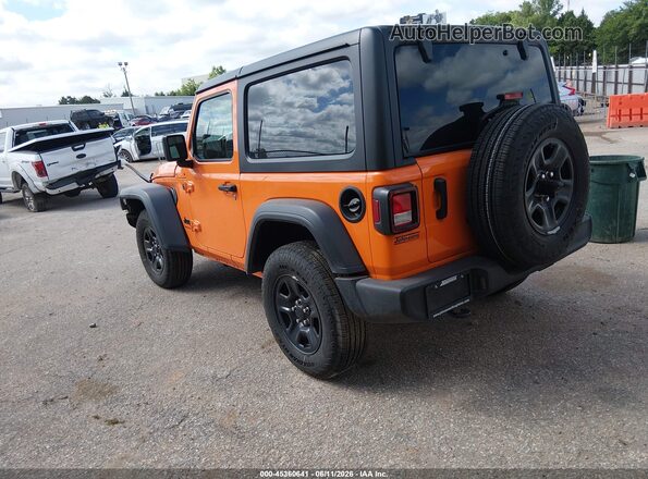 1C4PJXAN6SW631320 2025 JEEP WRANGLER Orange Հետևի ձախ