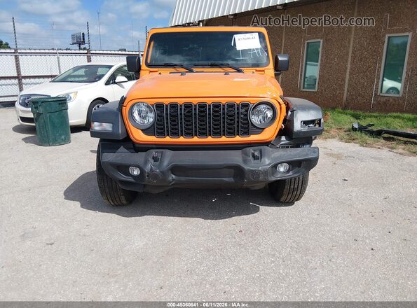 1C4PJXAN6SW631320 2025 JEEP WRANGLER Orange Սարքավորումների վահանակի տեսք