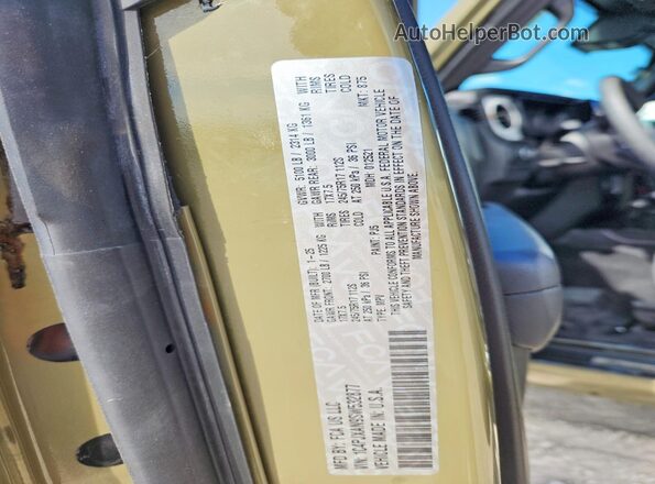 1C4PJXAN9SW532877 2025 JEEP WRANGLER Tan 