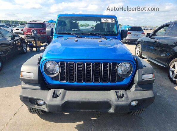 1C4PJXAN9SW619100 2025 JEEP WRANGLER Синий Вид спереди
