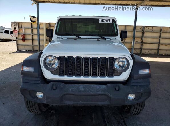 1C4PJXAN9SW654610 2025 JEEP WRANGLER White Front view