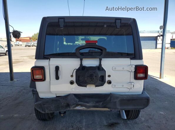 1C4PJXAN9SW654610 2025 JEEP WRANGLER White Rear view
