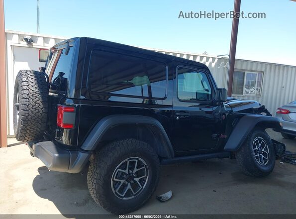 1C4PJXCGXSW521076 2025 JEEP WRANGLER Black Widok wnętrza z tyłu