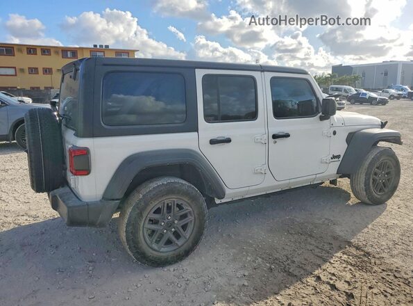 1C4PJXDG0RW301289 2024 JEEP WRANGLER Белый Задняя правая четверть
