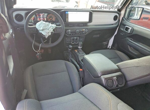 1C4PJXDG0RW301289 2024 JEEP WRANGLER Белый Вид панели приборов